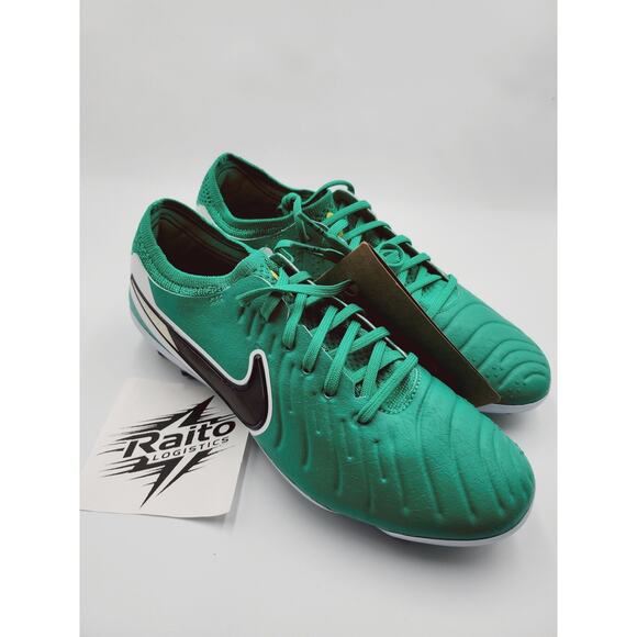 men Sz 6 Nike Soccer Cleats Tiempo Legend 10 Elite FG Green HJ7272-300 New